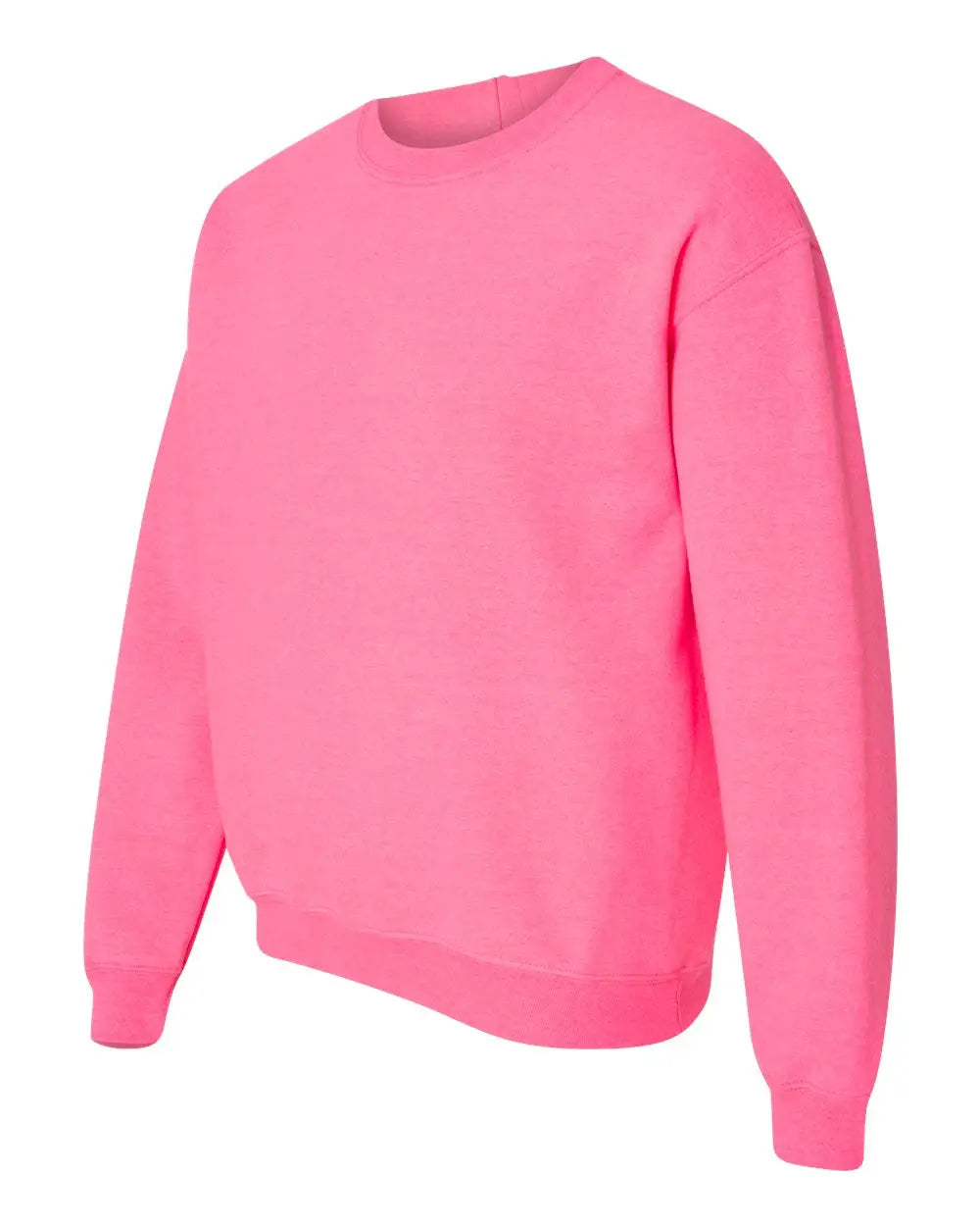 Gildan 18000 Heavy Blendâ„¢ Crewneck Sweatshirt - Safety Pink