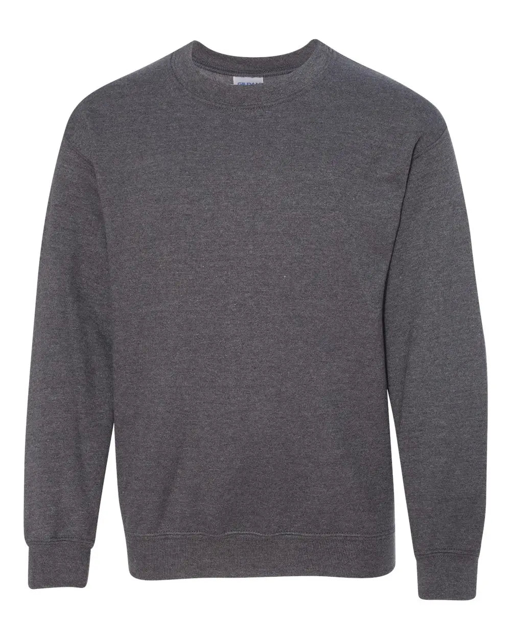 Gildan 18000b Heavy Blend™ Youth Sweatshirt - Dark Heather - Gray / Xs