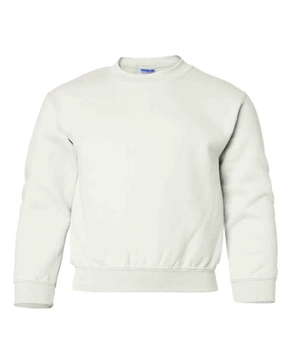 Gildan 18000b Heavy Blend™ Youth Sweatshirt - White
