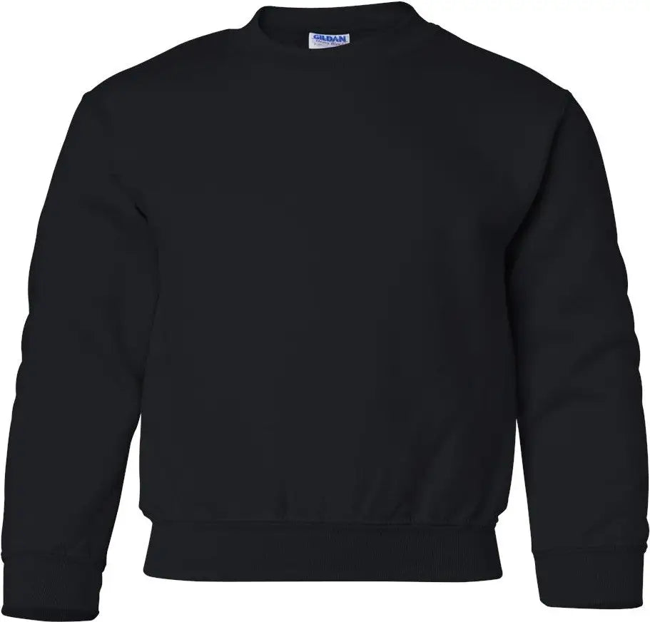 Gildan 18000b Heavy Blendâ„¢ Youth Sweatshirt - Black