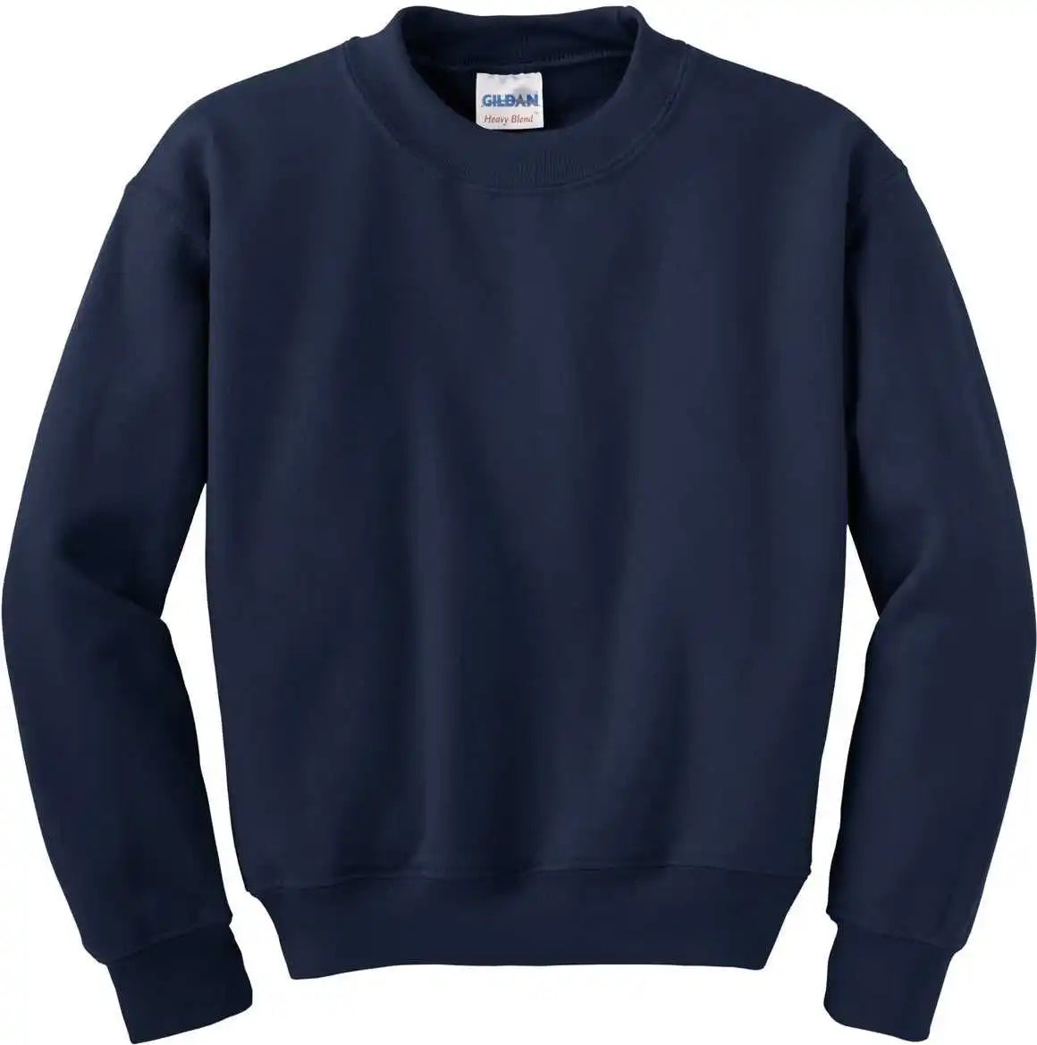 Gildan 18000b Youth Heavy Blend Crewneck Sweatshirt Navy