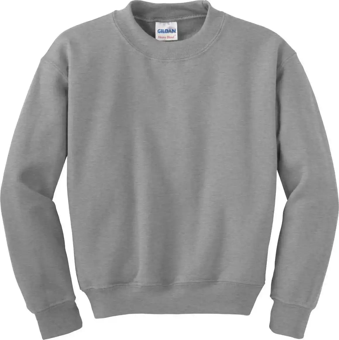Gildan 18000b Youth Heavy Blend Crewneck Sweatshirt - Sport Gray