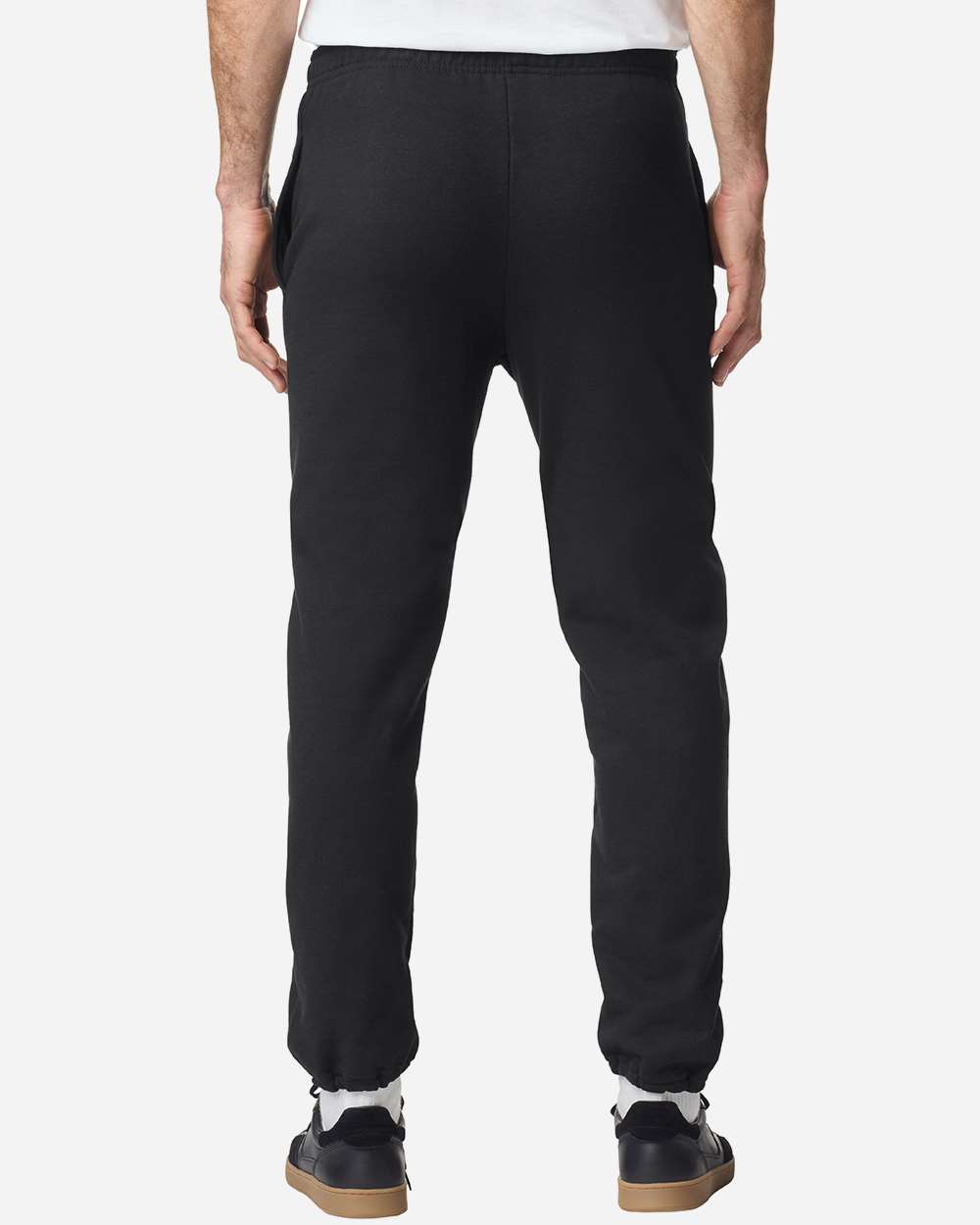 Gildan 18100 Unisex Heavy Blend Pocket Sweatpants - Black