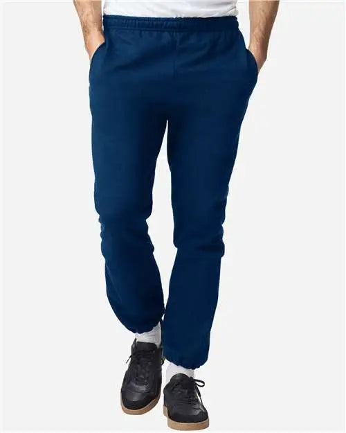 Gildan 18100 Unisex Heavy Blend Pocket Sweatpants - Navy