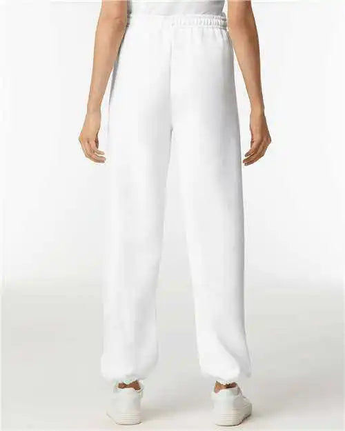 Gildan 18200 Heavy Blend Sweatpants - White
