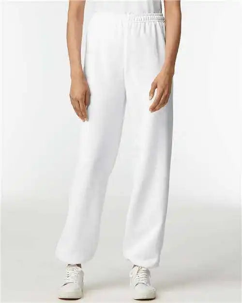 Gildan 18200 Heavy Blend Sweatpants - White