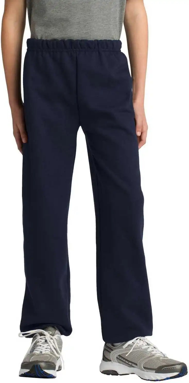 Gildan 18200b Youth Heavy Blend Sweatpant Navy