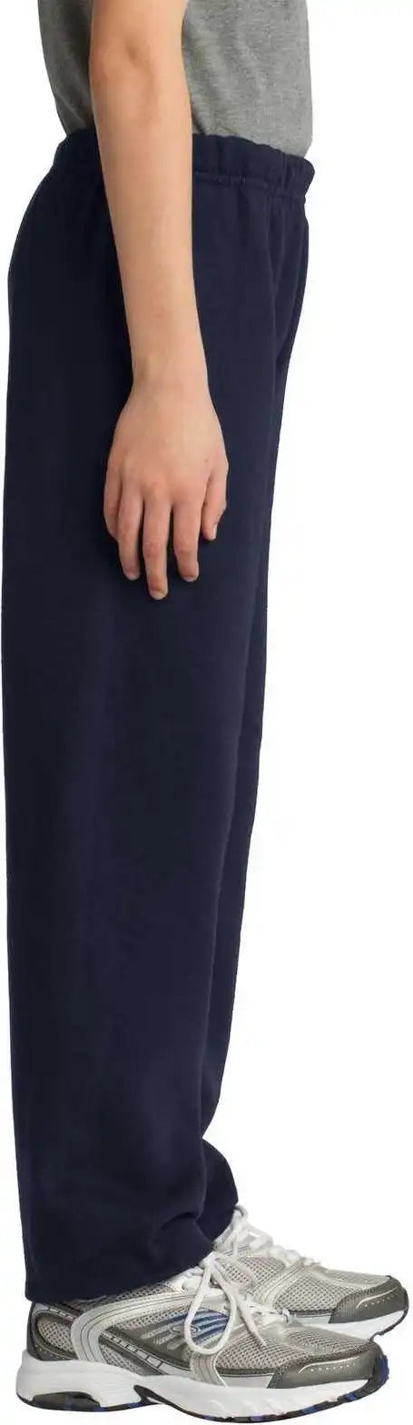 Gildan 18200b Youth Heavy Blend Sweatpant Navy