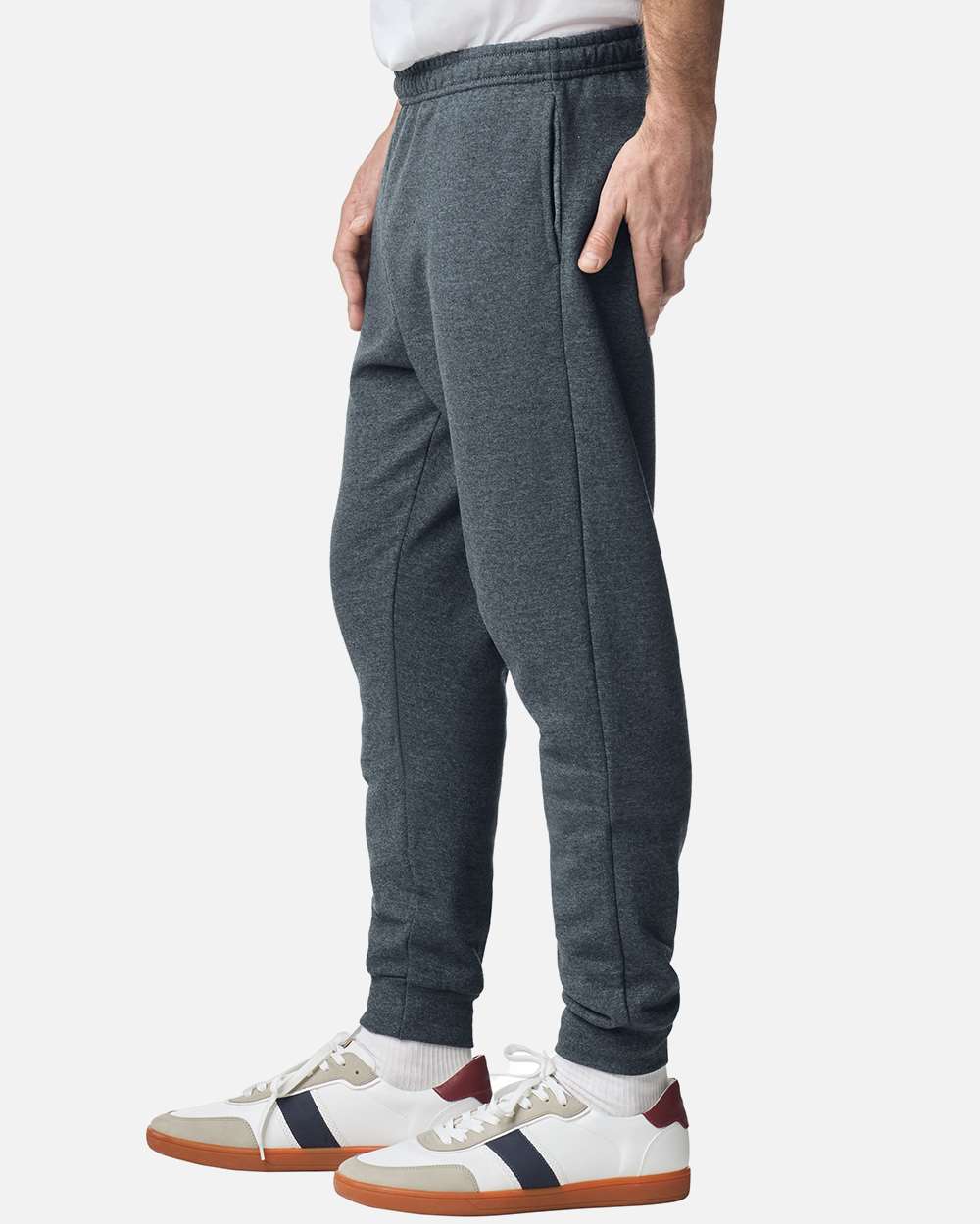 Gildan 18250 Unisex Heavy Blend Joggers - Dark Heather