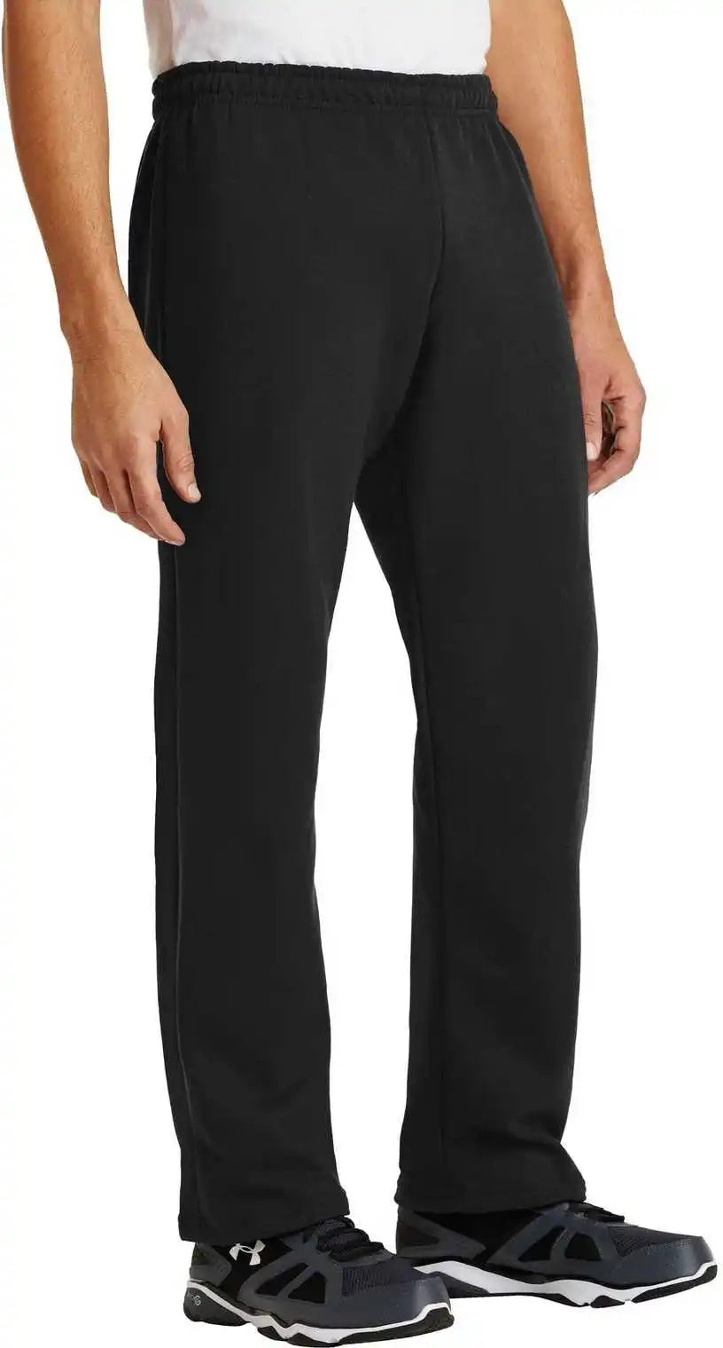 Gildan 18400 Heavy Blend Open Bottom Sweatpant - Black
