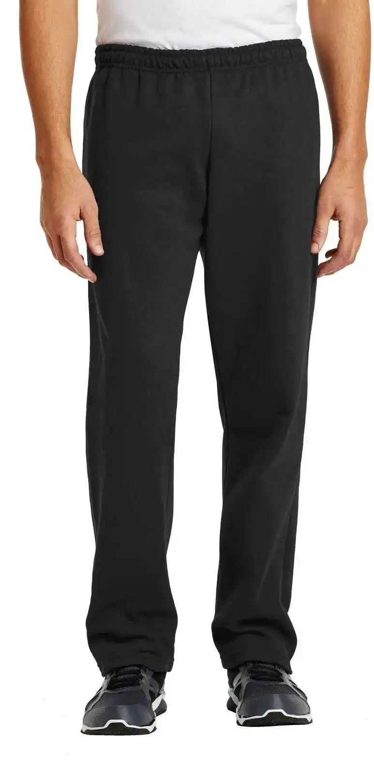 Gildan 18400 Heavy Blend Open Bottom Sweatpant - Black