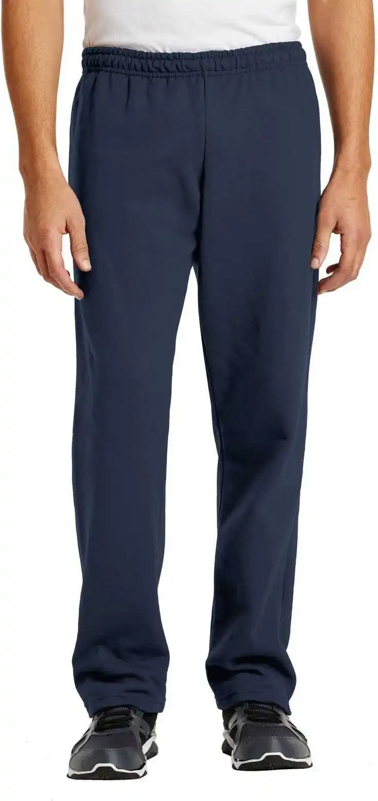 Gildan 18400 Heavy Blend Open Bottom Sweatpant - Navy