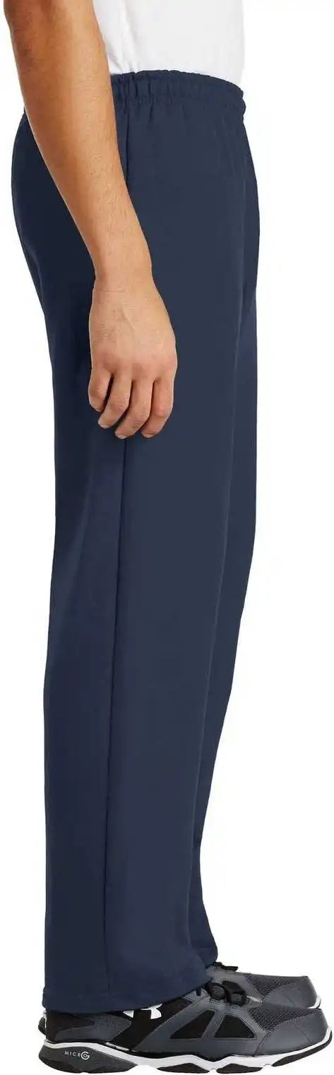 Gildan 18400 Heavy Blend Open Bottom Sweatpant - Navy