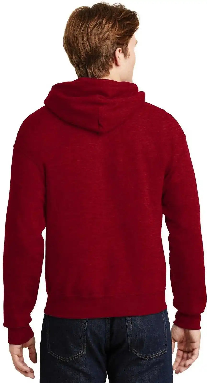 Gildan 18500 Heavy Blend Hooded Sweatshirt - Antique Cherry Red