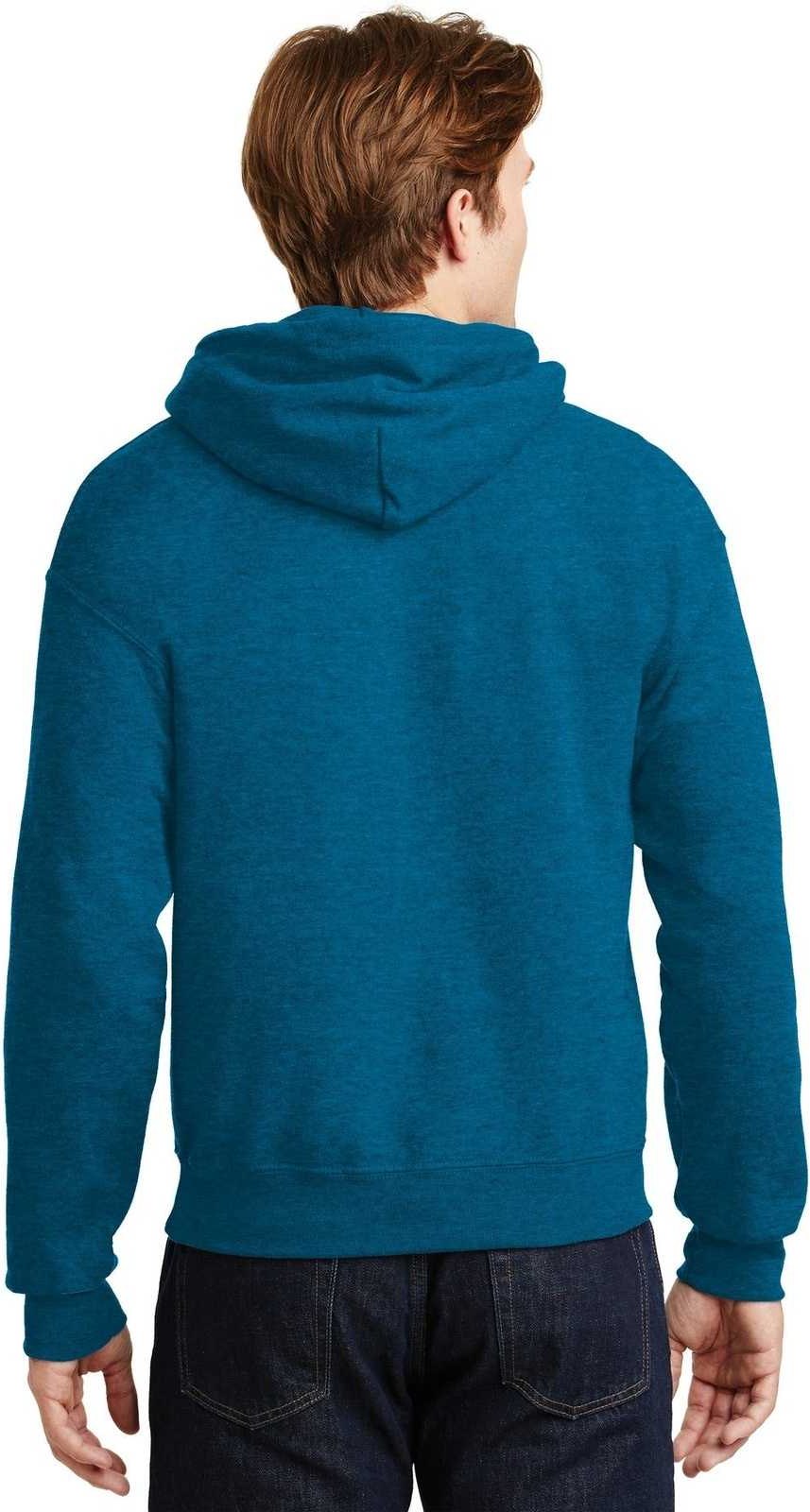 Gildan 18500 Heavy Blend Hooded Sweatshirt - Antique Sapphire