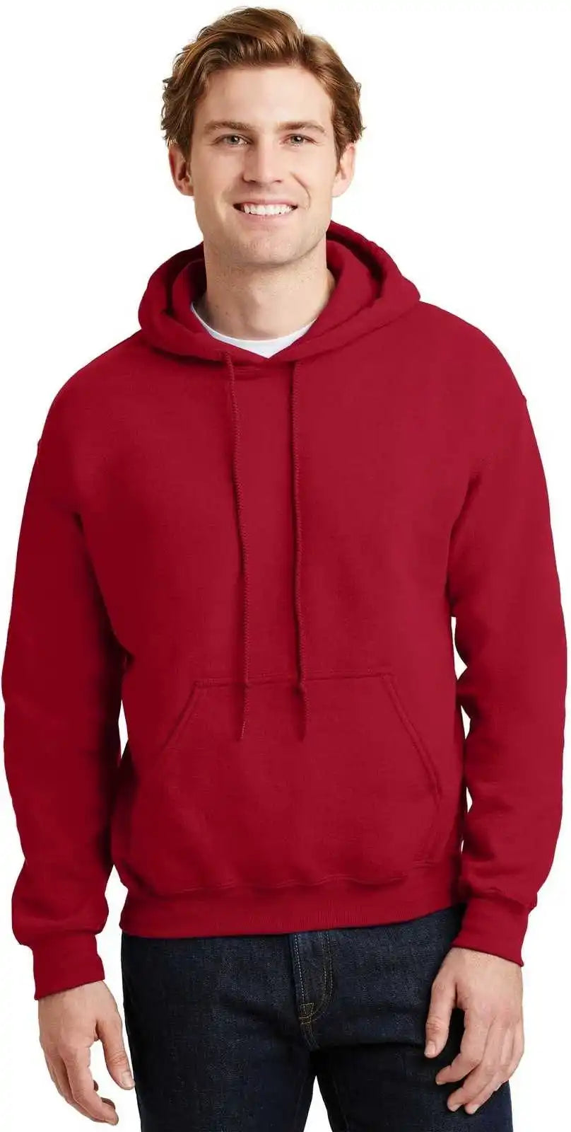 Gildan 18500 Heavy Blend Hooded Sweatshirt Cherry Red