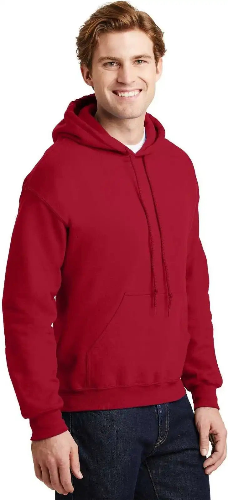 Gildan 18500 Heavy Blend Hooded Sweatshirt Cherry Red
