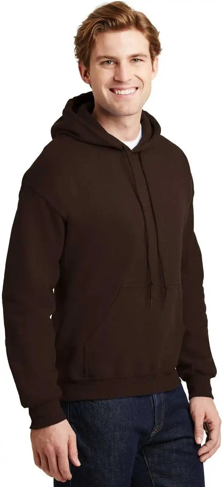 Gildan 18500 Heavy Blend Hooded Sweatshirt Dark Chocolate