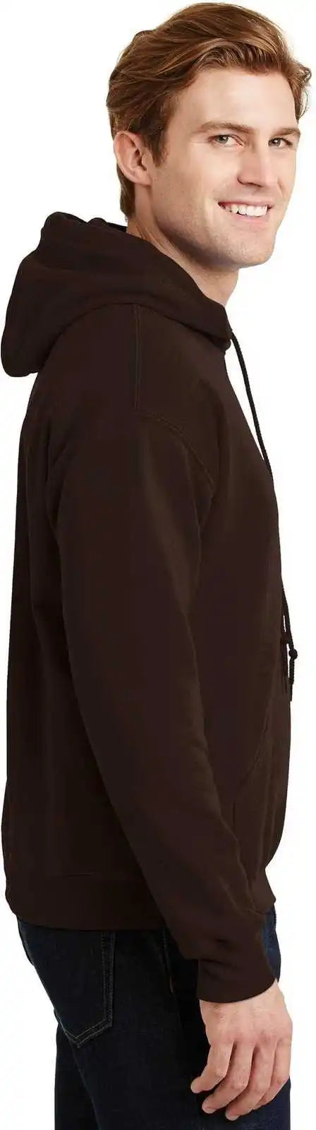 Gildan 18500 Heavy Blend Hooded Sweatshirt Dark Chocolate