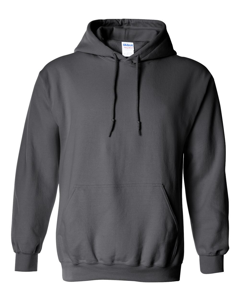 Gildan 18500 Heavy Blend Hooded Sweatshirt - Fan Charcoal Heather