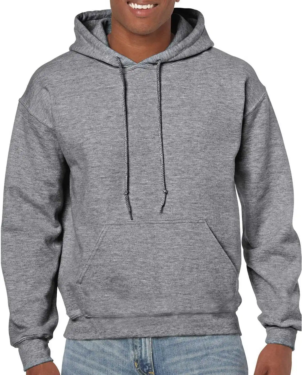 Gildan 18500 Heavy Blend Hooded Sweatshirt Graphite Heather