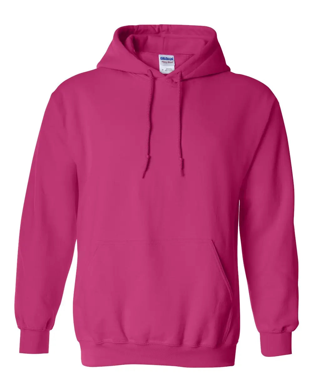 Gildan 18500 Heavy Blend™ Hooded Sweatshirt - Heliconia - Hot Pink / s
