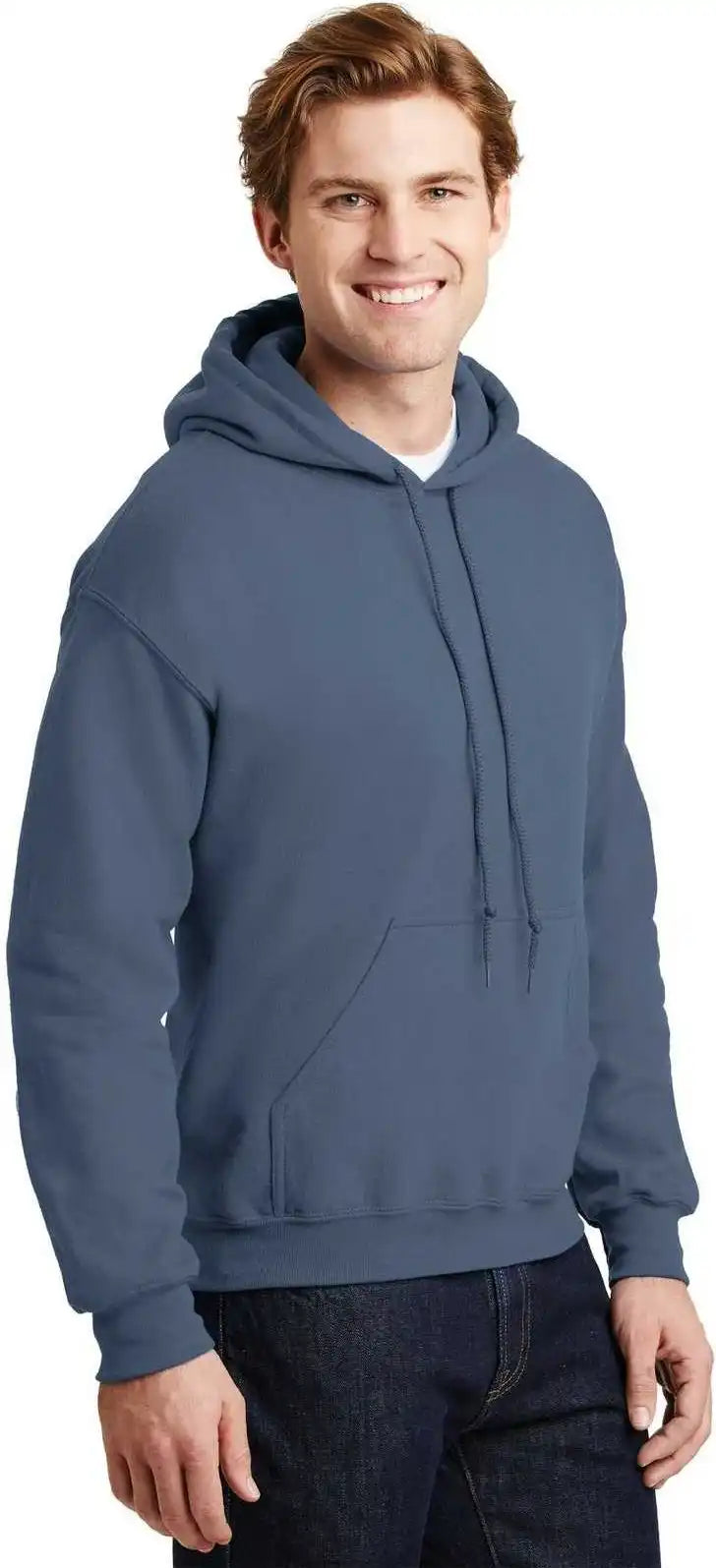 Gildan 18500 Heavy Blend Hooded Sweatshirt Indigo Blue