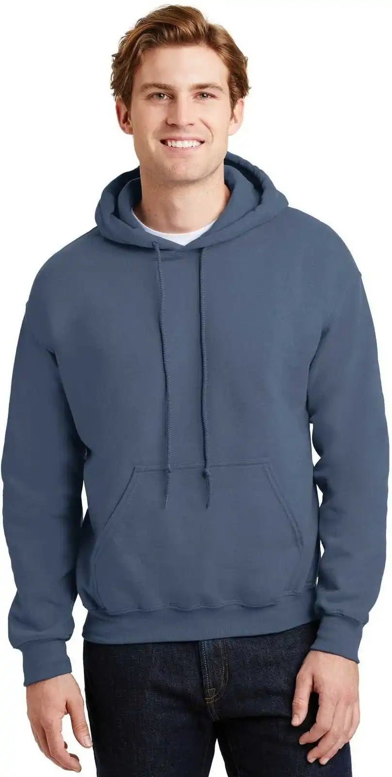 Gildan 18500 Heavy Blend Hooded Sweatshirt Indigo Blue