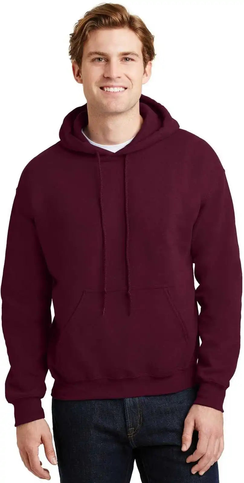 Gildan 18500 Heavy Blend Hooded Sweatshirt Maroon