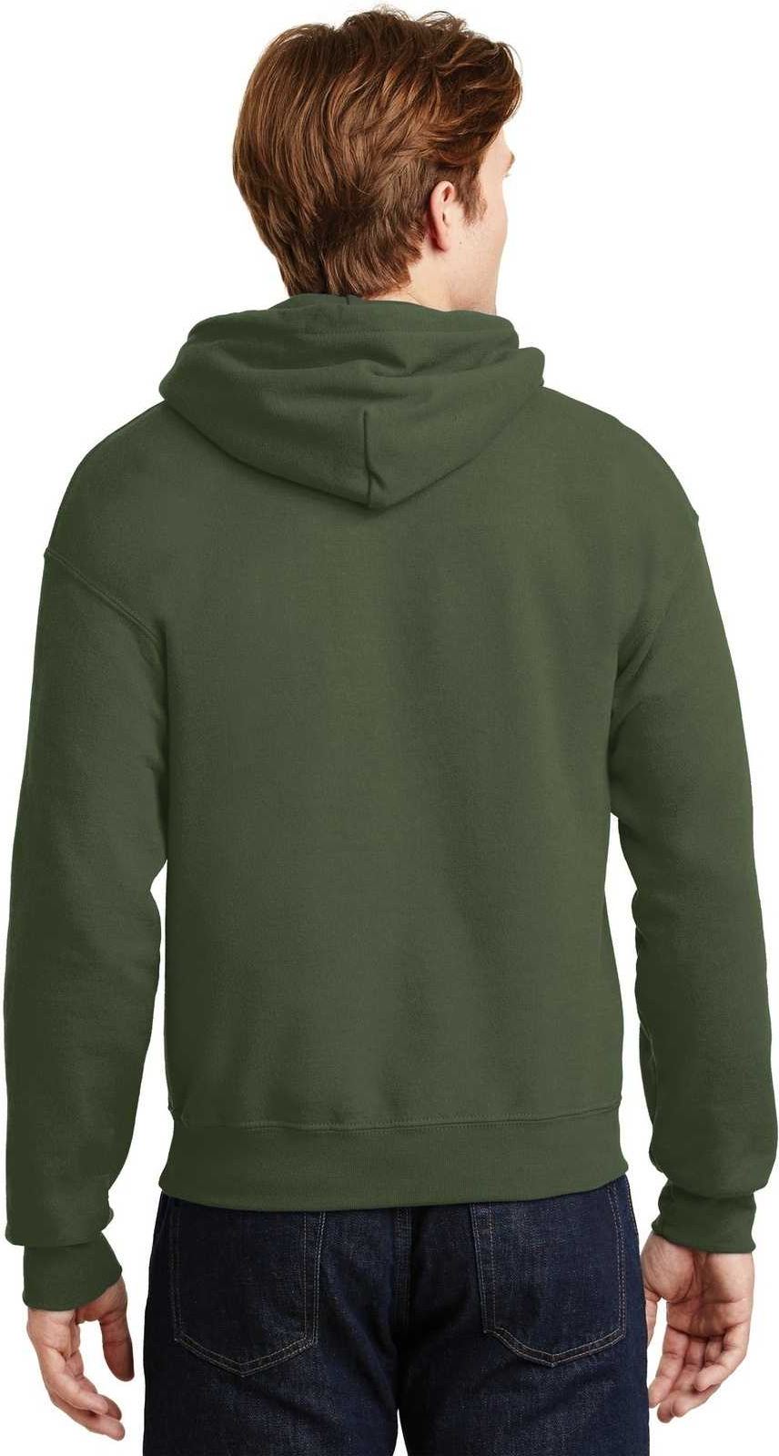 Gildan 18500 Heavy Blend Hooded Sweatshirt - Military Green