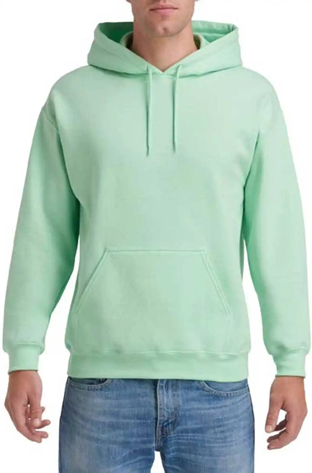 Gildan 18500 Heavy Blend Hooded Sweatshirt Mint Green