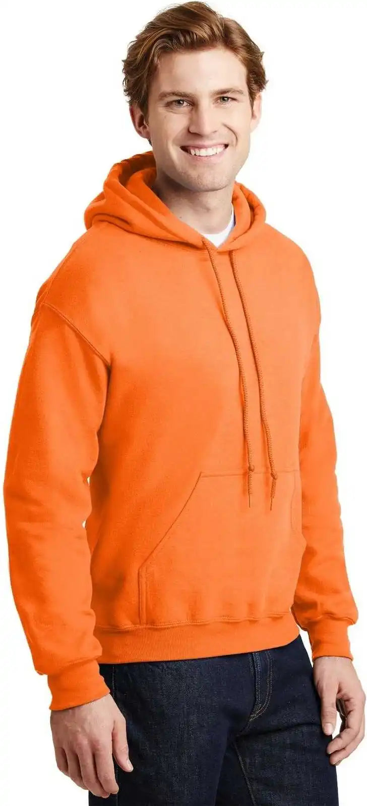 Gildan 18500 Heavy Blend Hooded Sweatshirt S. Orange