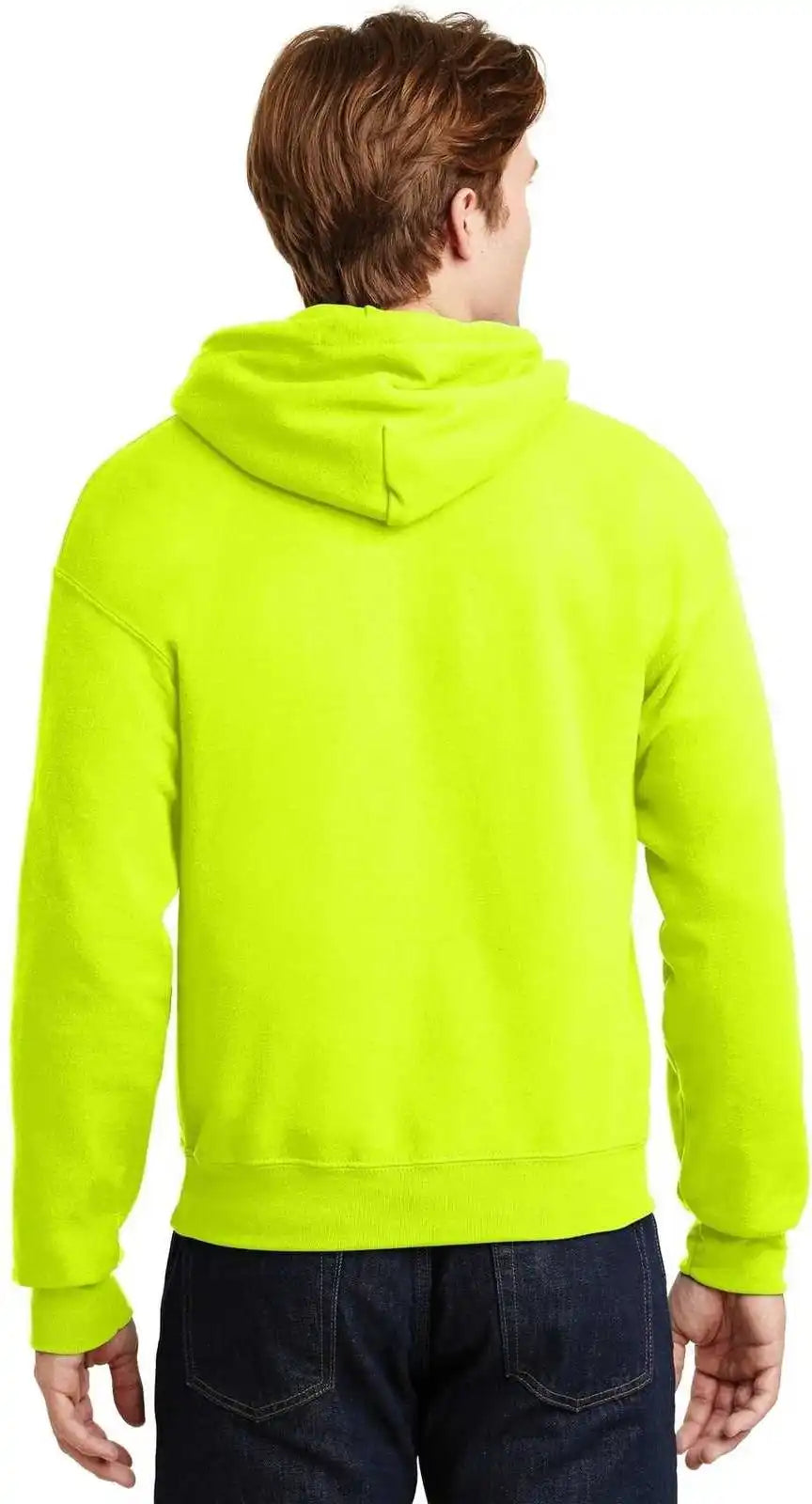 Gildan 18500 Heavy Blend Hooded Sweatshirt Safety Green