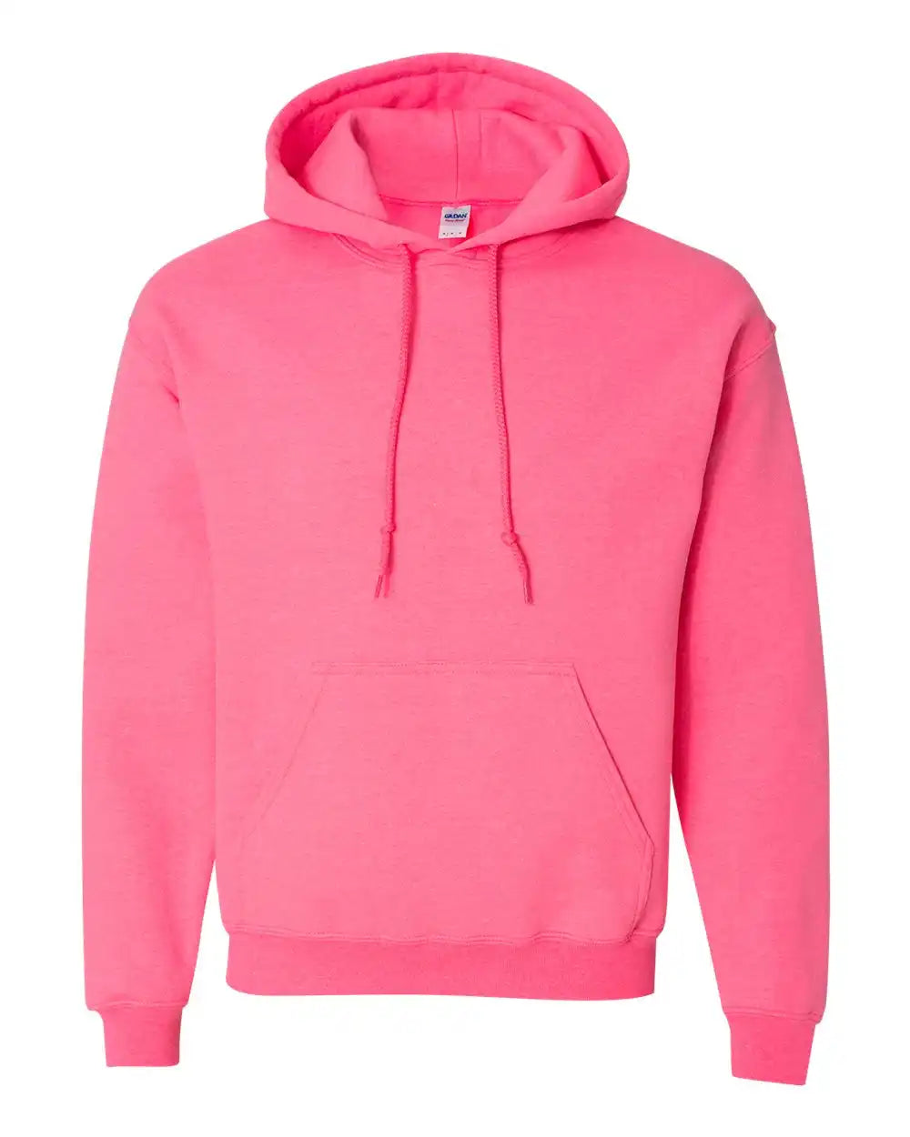 Gildan 18500 Heavy Blend™ Hooded Sweatshirt - Safety Pink - s