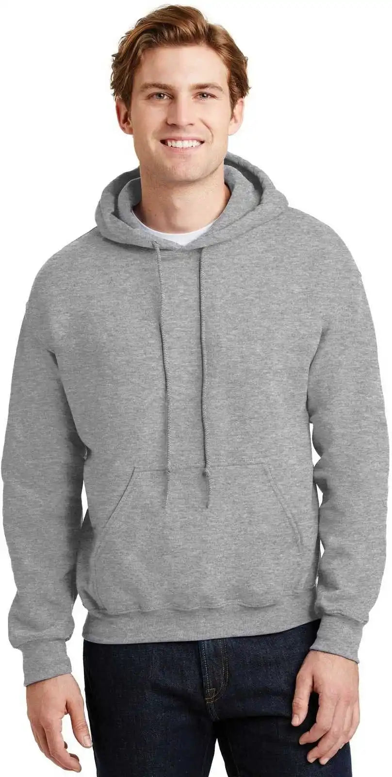 Gildan 18500 Heavy Blend Hooded Sweatshirt Sport Gray