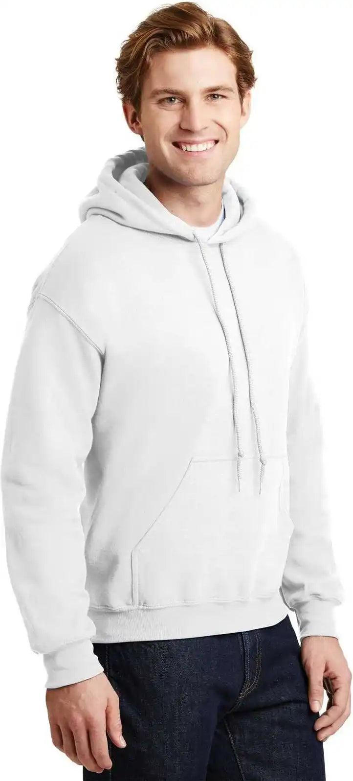 Gildan 18500 Heavy Blend Hooded Sweatshirt White