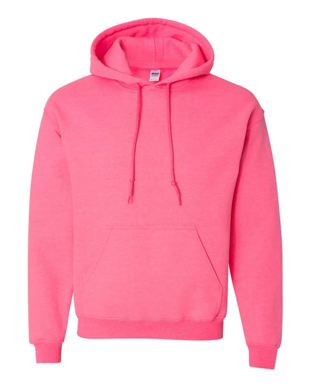 Gildan 18500 Heavy Blendâ„¢ Hooded Sweatshirt - Safety Pink