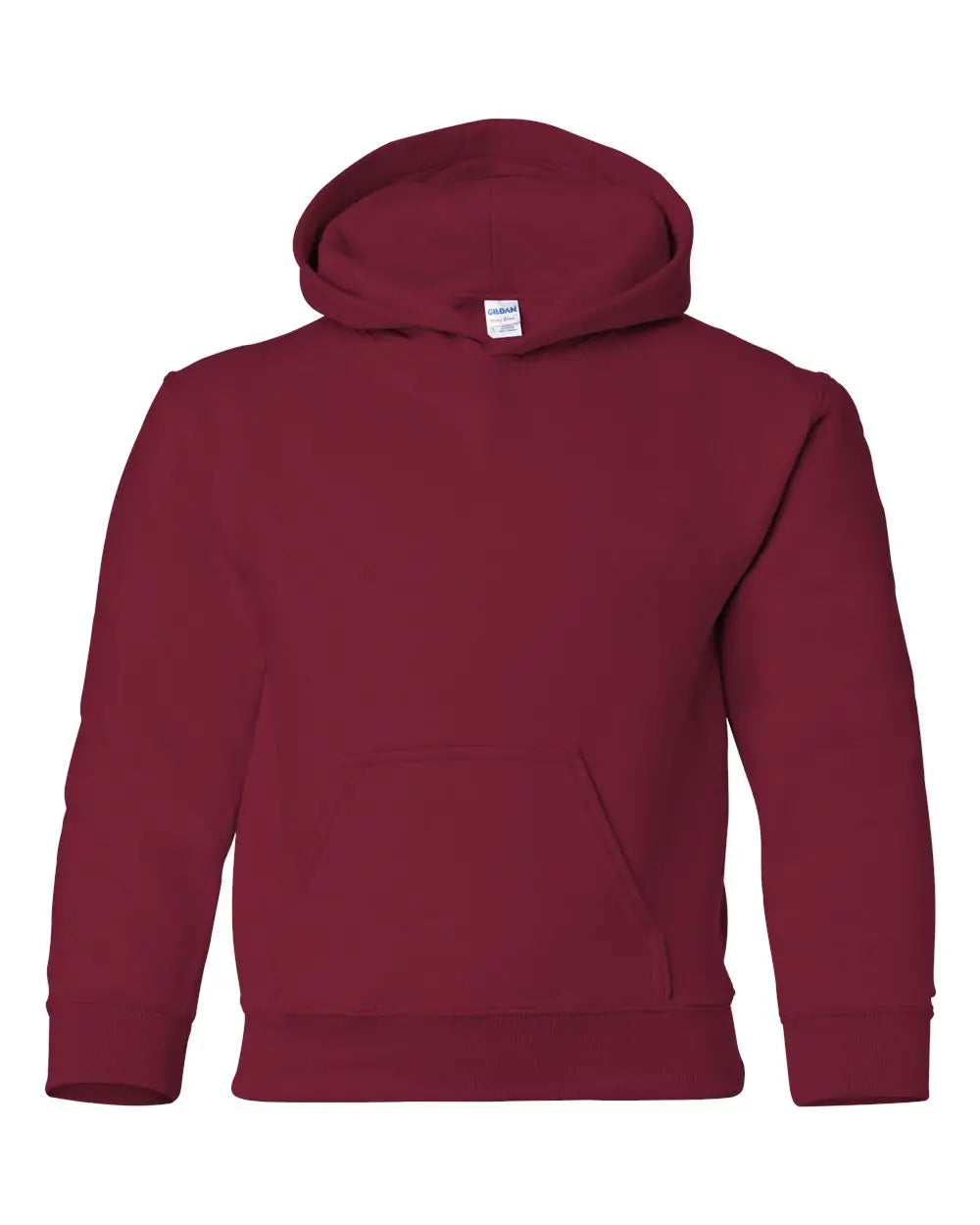 Gildan 18500b Heavy Blend™ Youth Hooded Sweatshirt - Cardinal Red - Xs