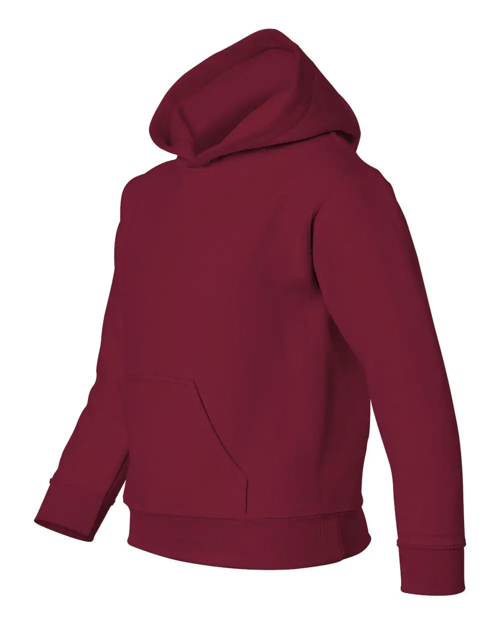 Gildan 18500b Heavy Blend™ Youth Hooded Sweatshirt - Cardinal Red - Xs