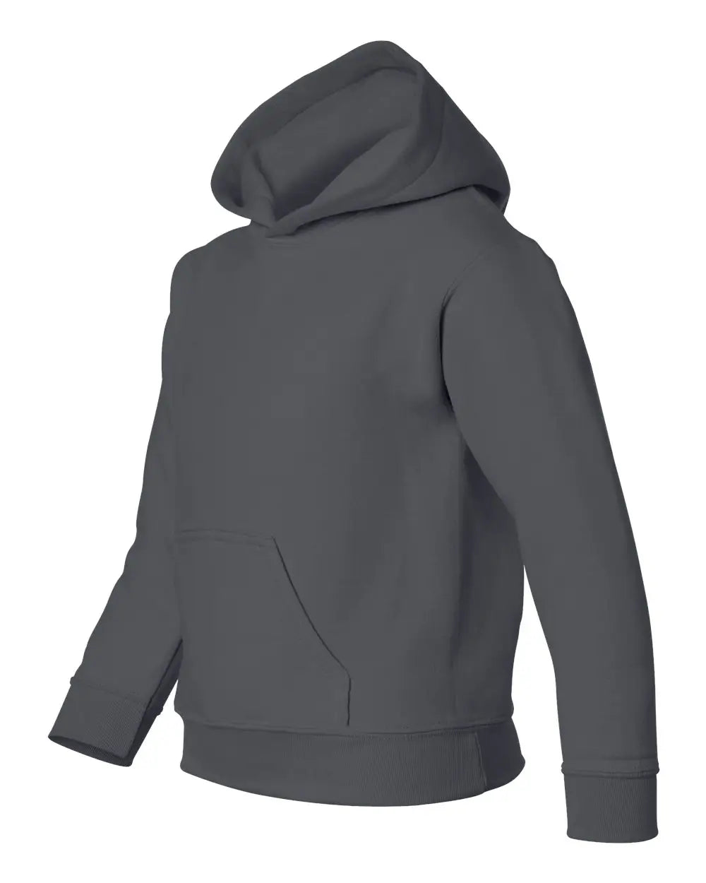 Gildan 18500b Heavy Blend™ Youth Hooded Sweatshirt - Charcoal - Dark Gray / Xs