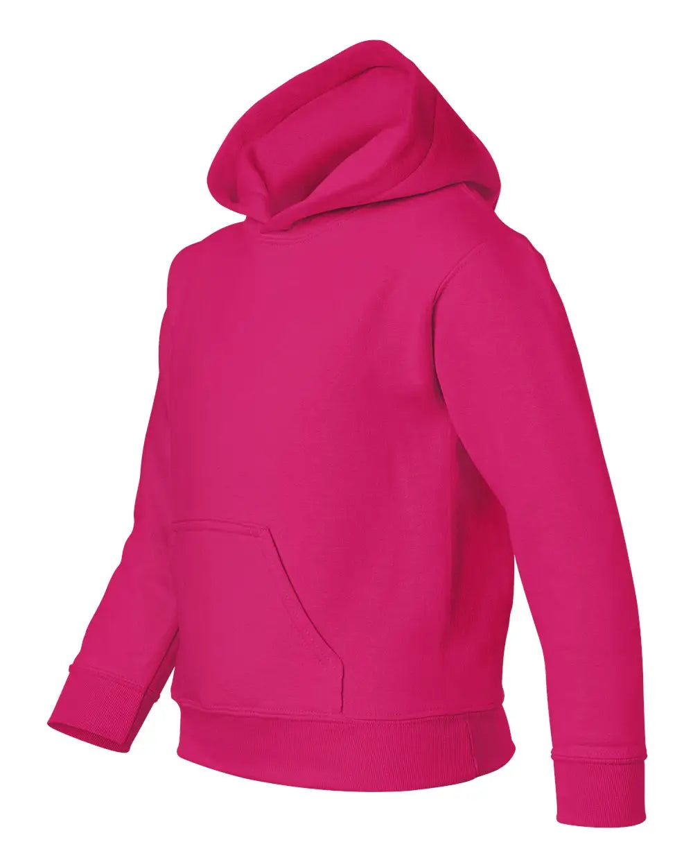 Gildan 18500b Heavy Blend™ Youth Hooded Sweatshirt - Heliconia - Hot Pink / Xs