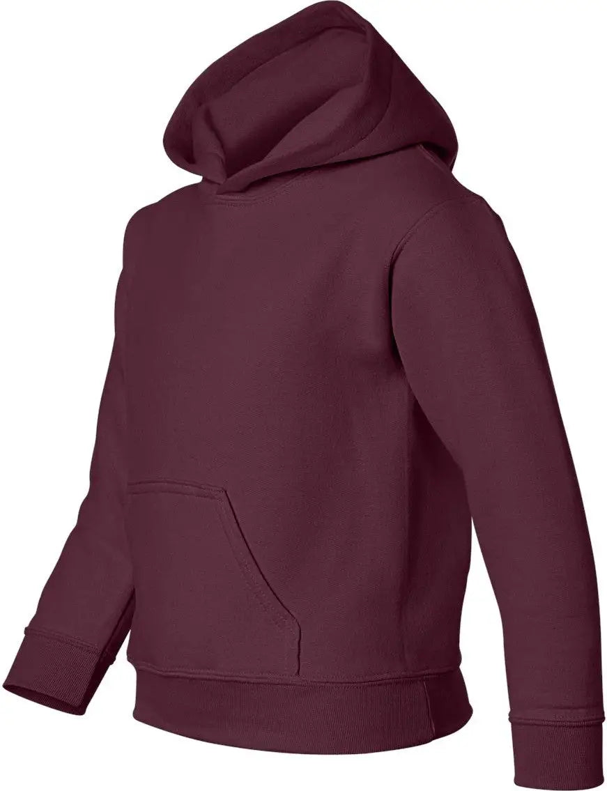 Gildan 18500b Heavy Blend™ Youth Hooded Sweatshirt - Maroon - Xs