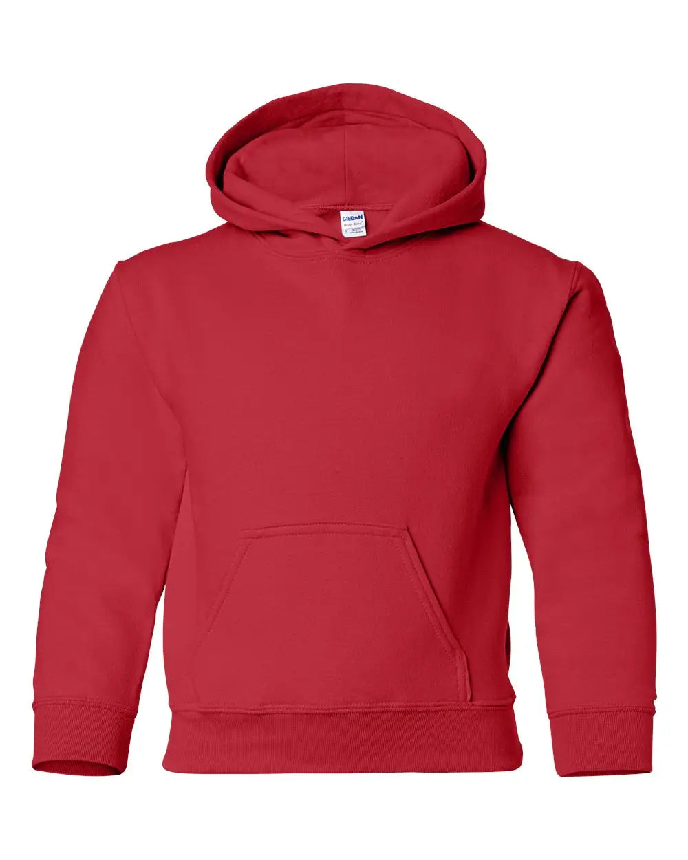 Gildan 18500b Heavy Blend™ Youth Hooded Sweatshirt - Red