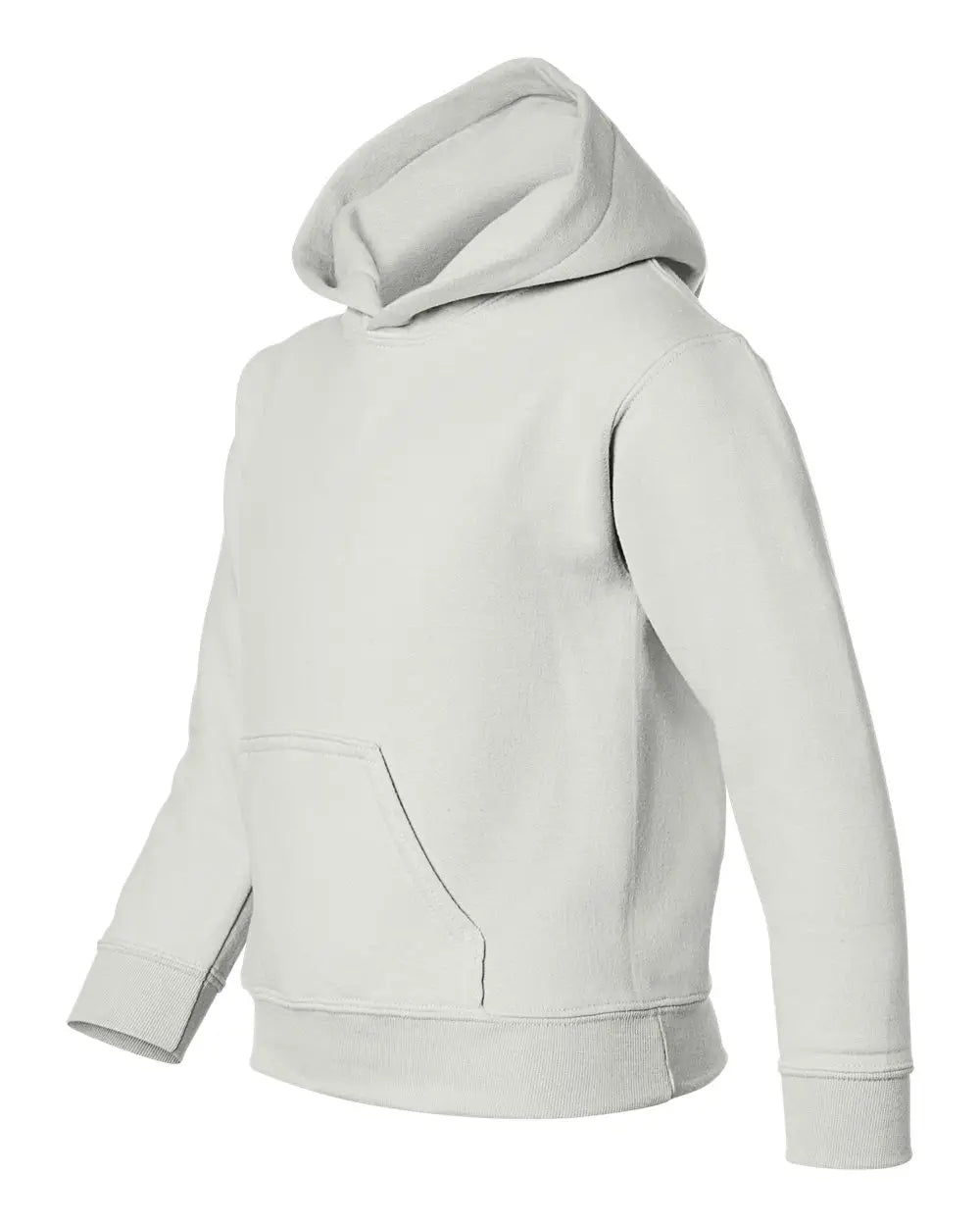 Gildan 18500b Heavy Blendâ„¢ Youth Hooded Sweatshirt - White