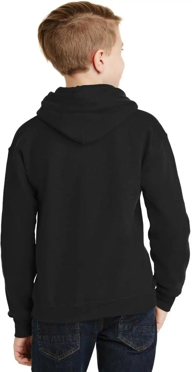Gildan 18500b Youth Heavy Blend Hooded Sweatshirt Black
