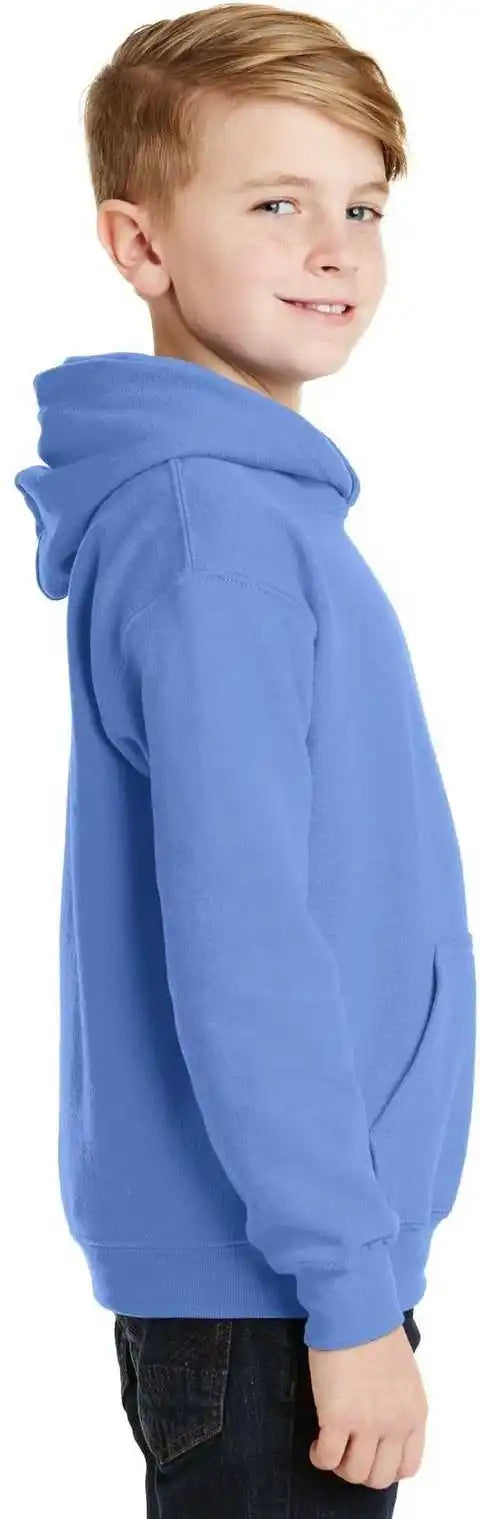 Gildan 18500b Youth Heavy Blend Hooded Sweatshirt Carolina Blue
