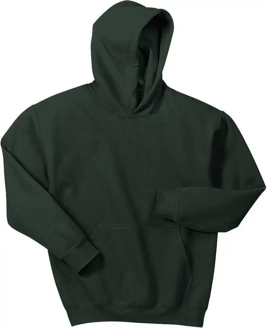 Gildan 18500b Youth Heavy Blend Hooded Sweatshirt Forest Green