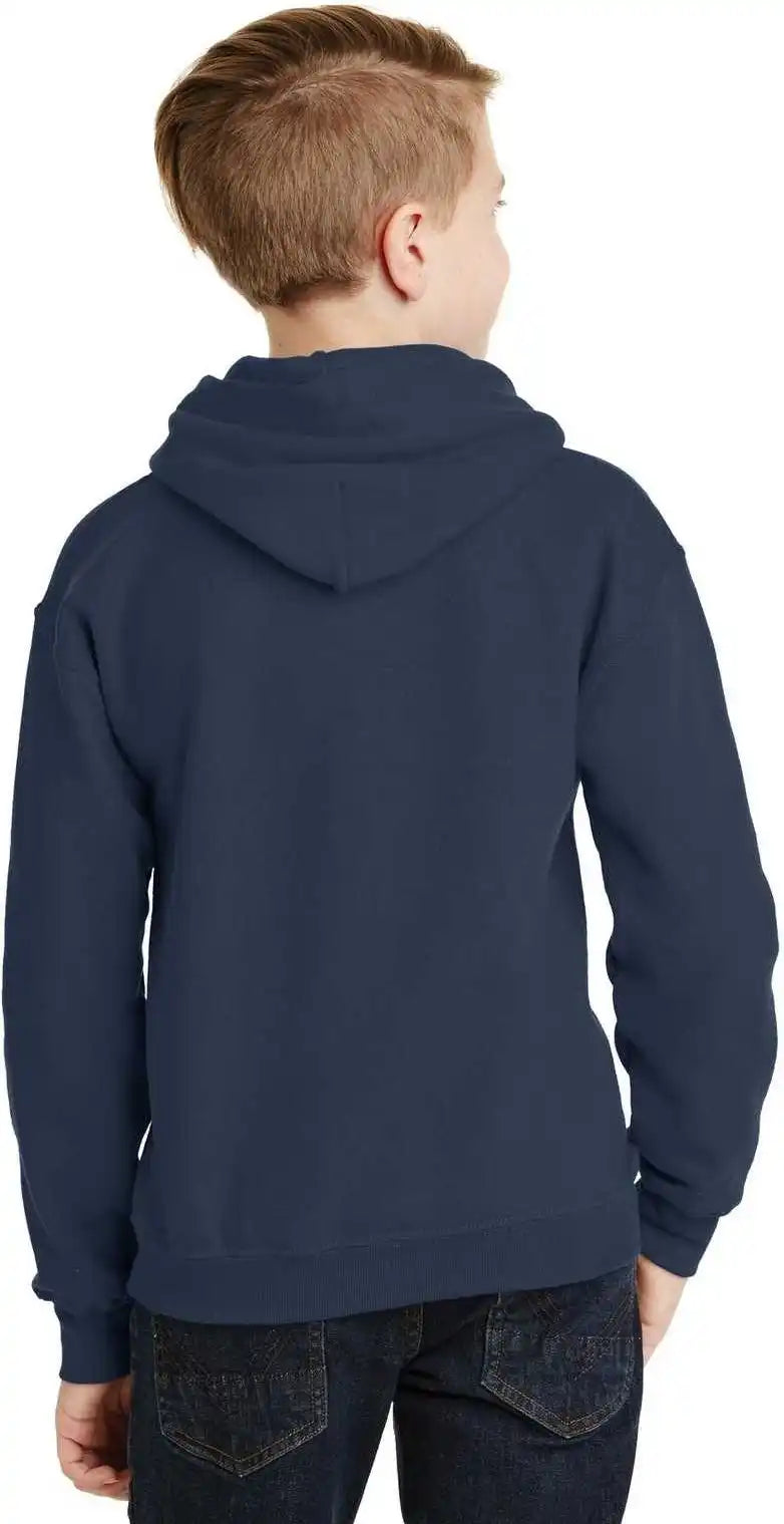 Gildan 18500b Youth Heavy Blend Hooded Sweatshirt - Navy
