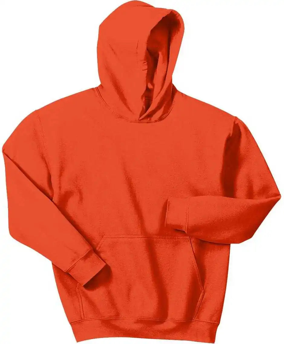 Gildan 18500b Youth Heavy Blend Hooded Sweatshirt Orange