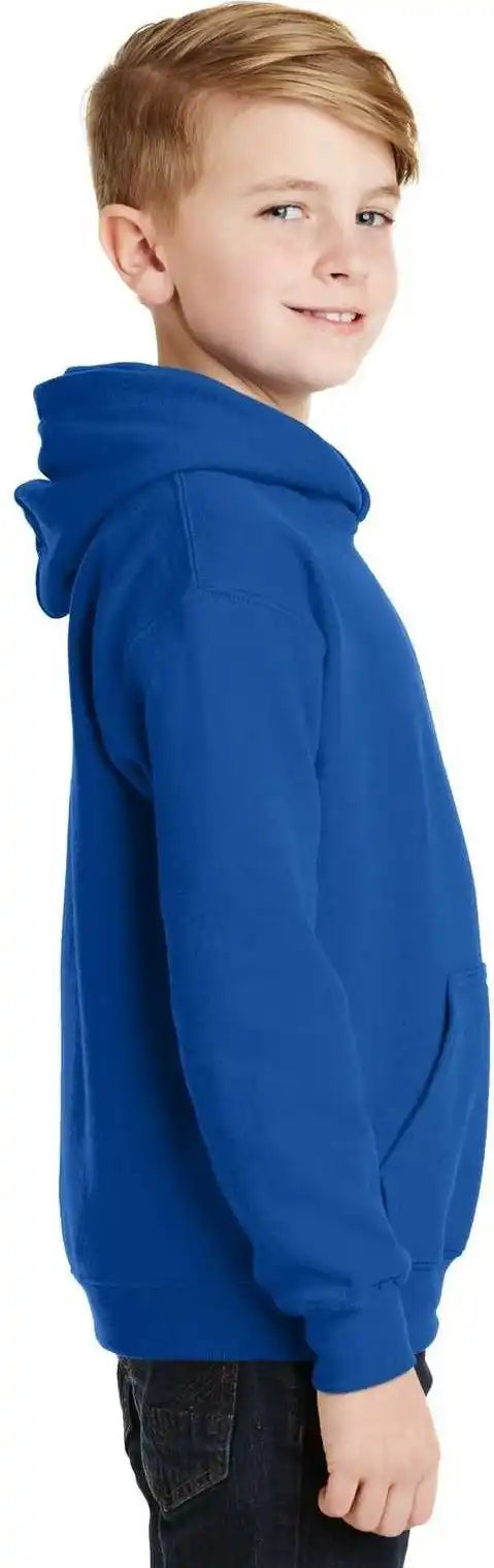 Gildan 18500b Youth Heavy Blend Hooded Sweatshirt Royal